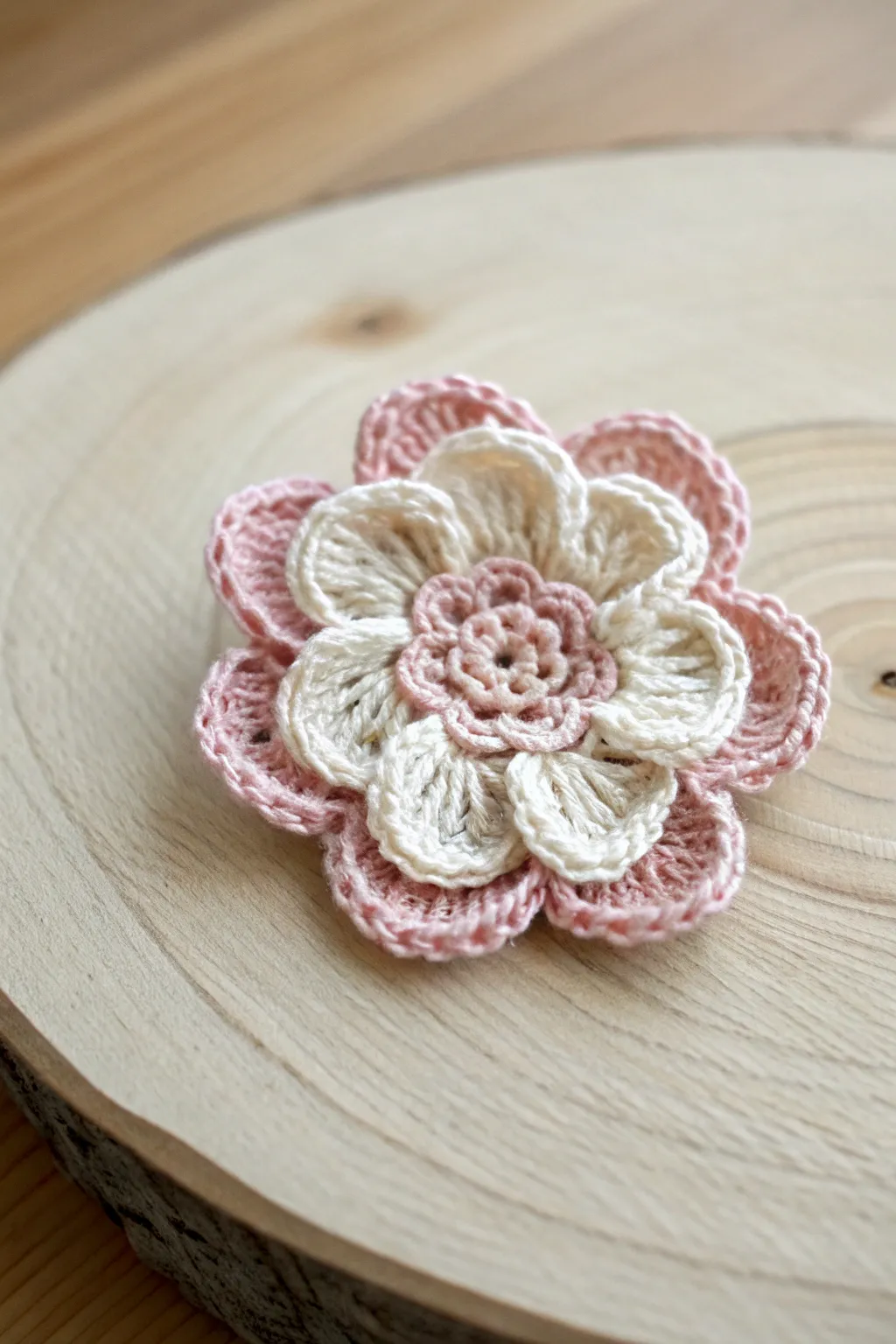 Tiny Threads of Joy: Spread love with these pocket-sized crochet flowers.