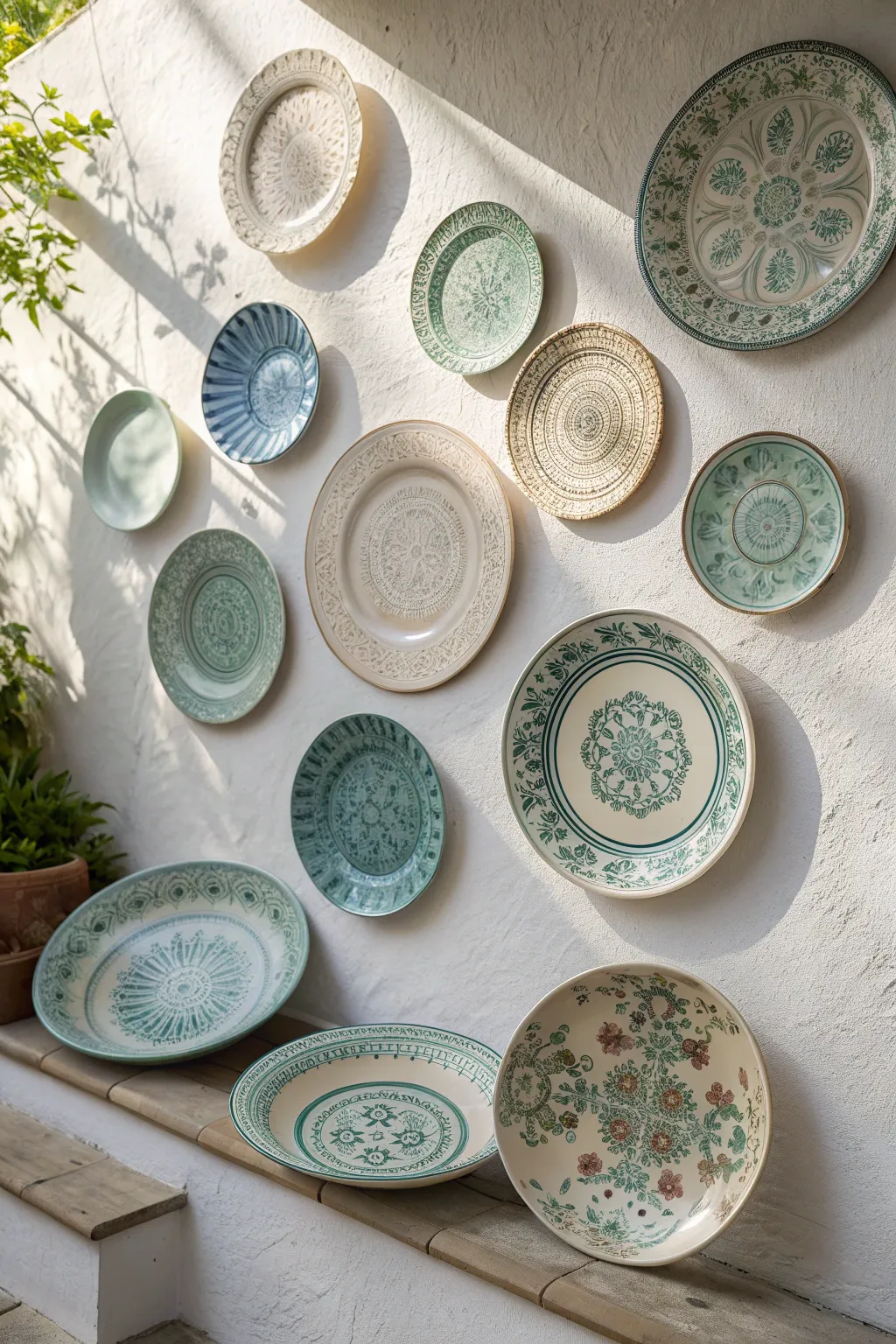 Transform your wall into a masterpiece with vintage plate art—a blend of nostalgia and minimalist charm.