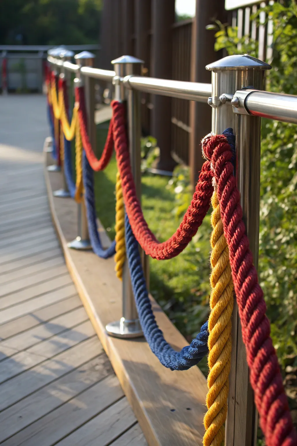 Elevate your deck with a splash of color and masterful craftsmanship.