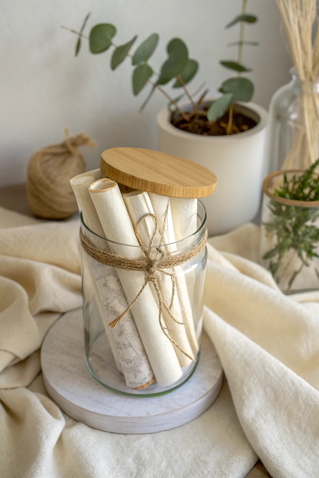Discover serenity one scroll at a time with this Mindful Meditation Jar.