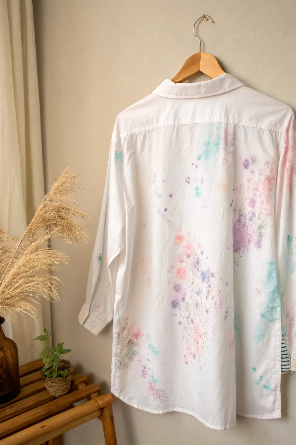 Unleash your creativity with paint splatter art – where every shirt becomes a masterpiece of color and style! 🎨👚