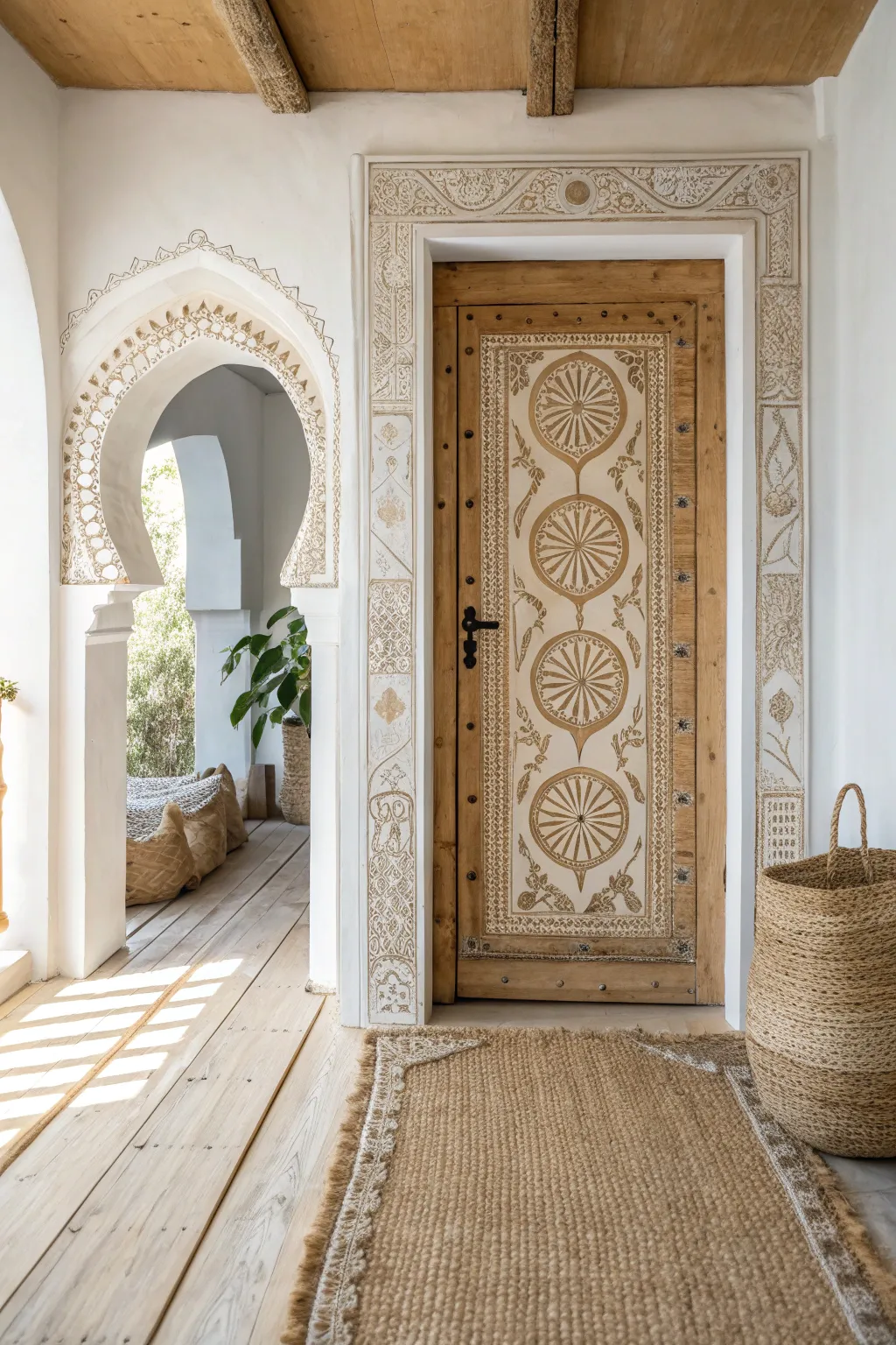 Transform your space with the timeless allure of Moroccan patterns—elegance meets simplicity.
