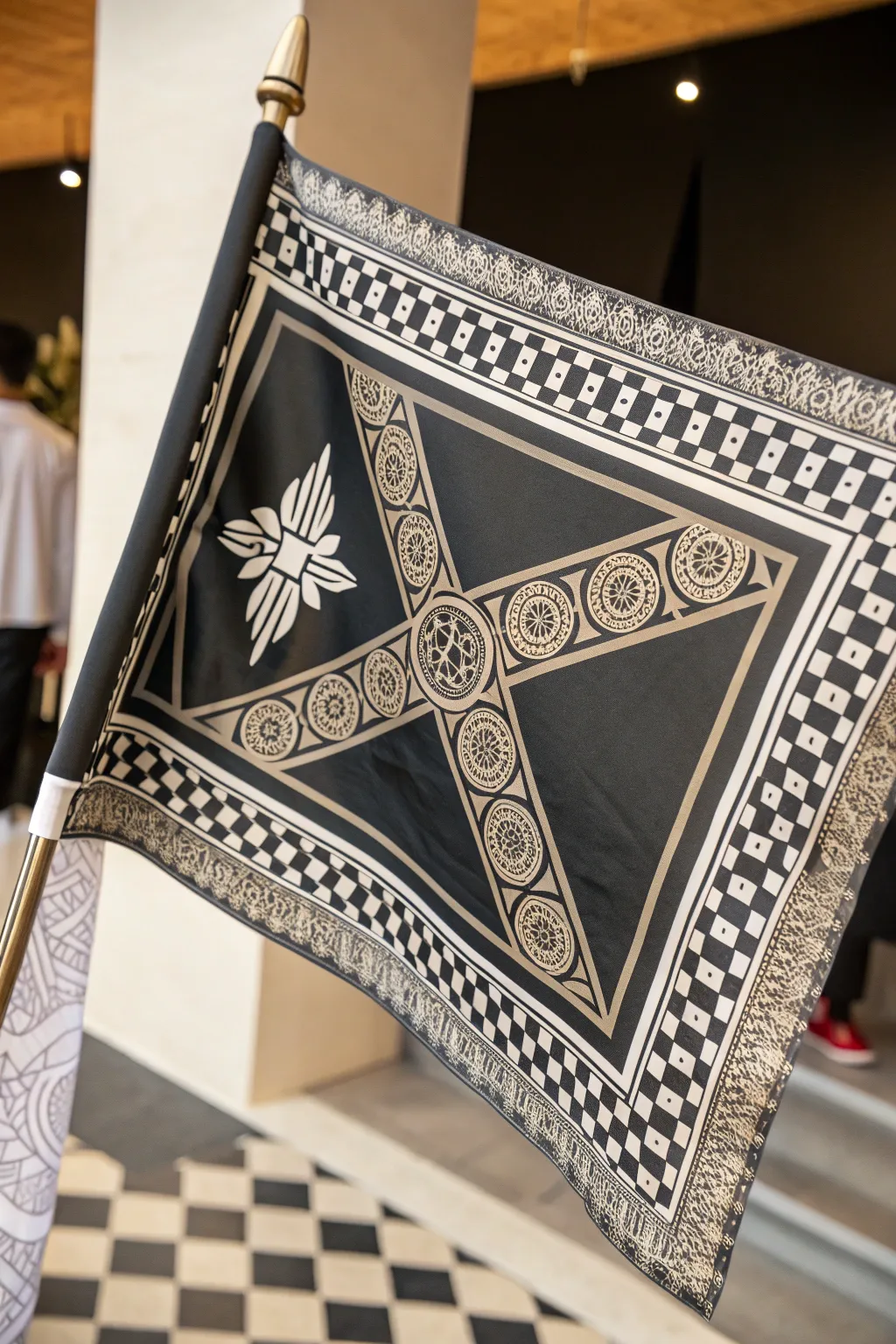 Elevate your flag designs with intricate borders that showcase exceptional craftsmanship.