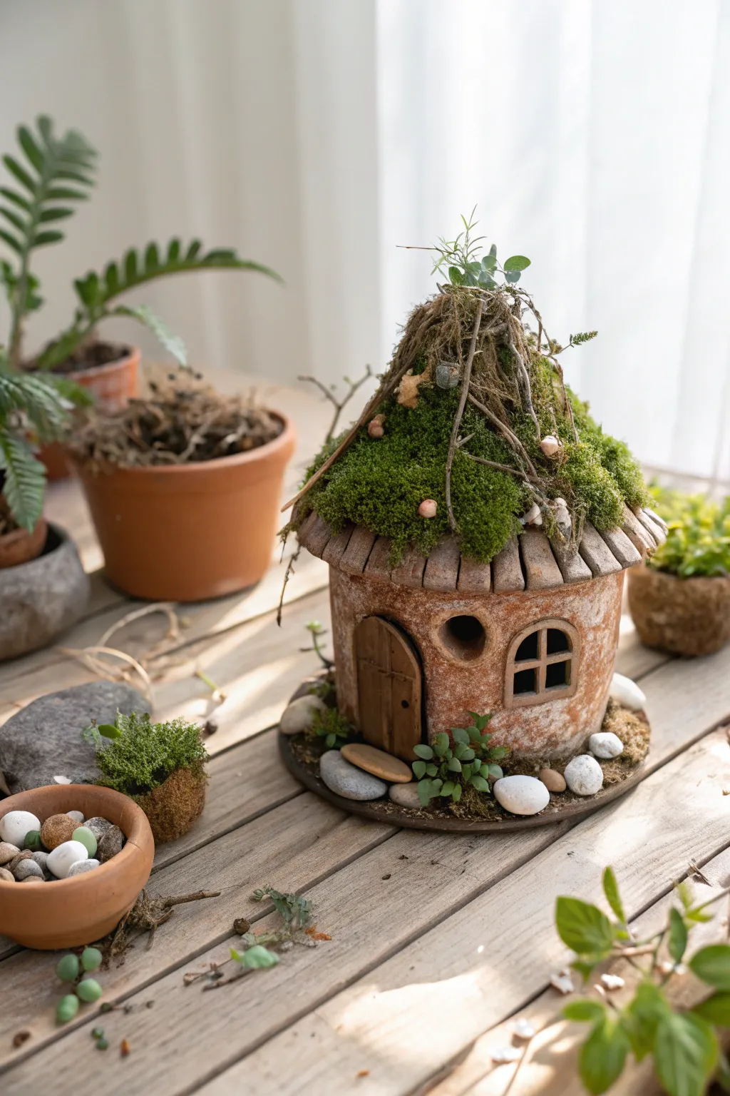 Craft your own enchanted world with whimsical fairy houses this spring!
