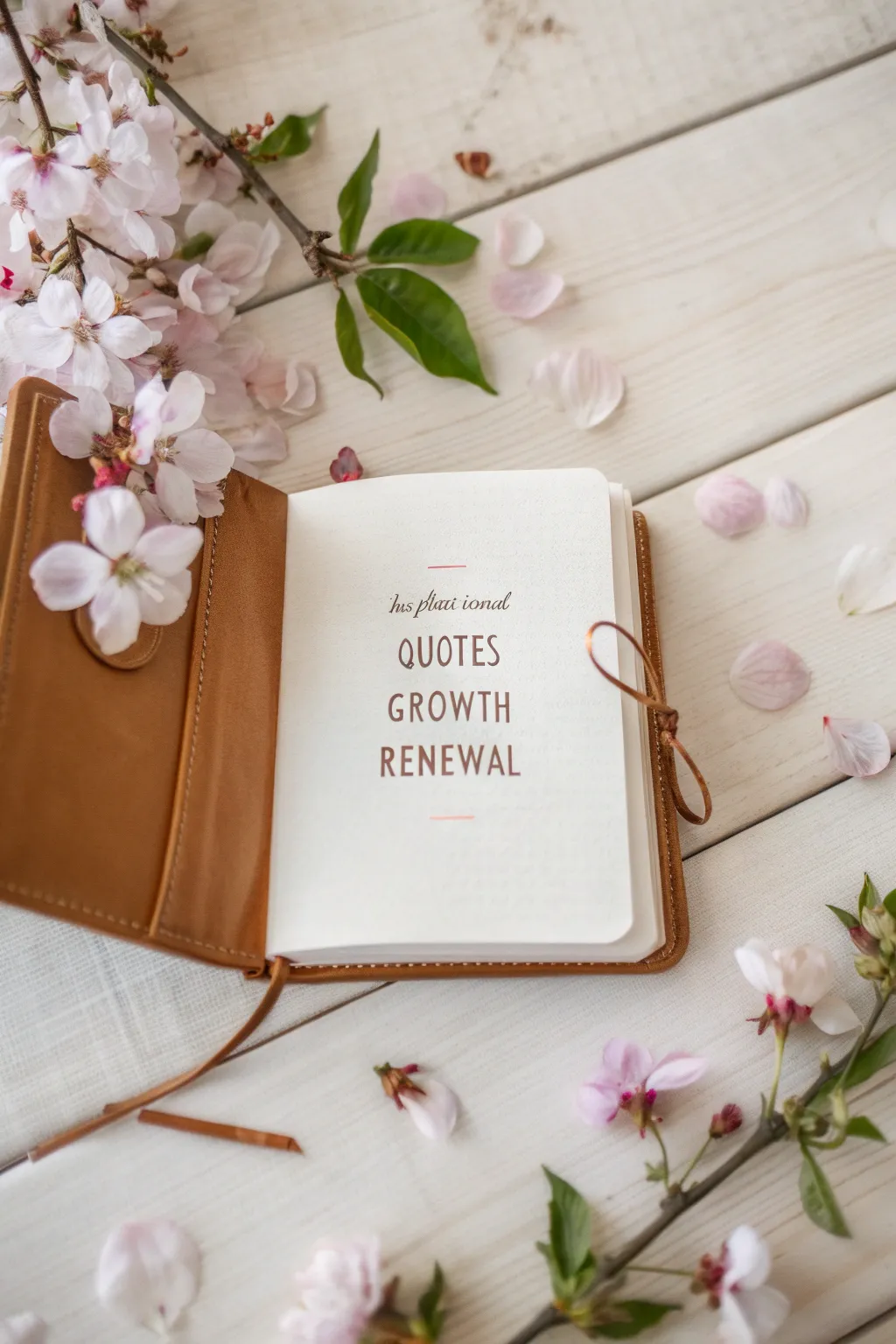 Embrace the season of renewal with a journal that inspires growth and transformation.