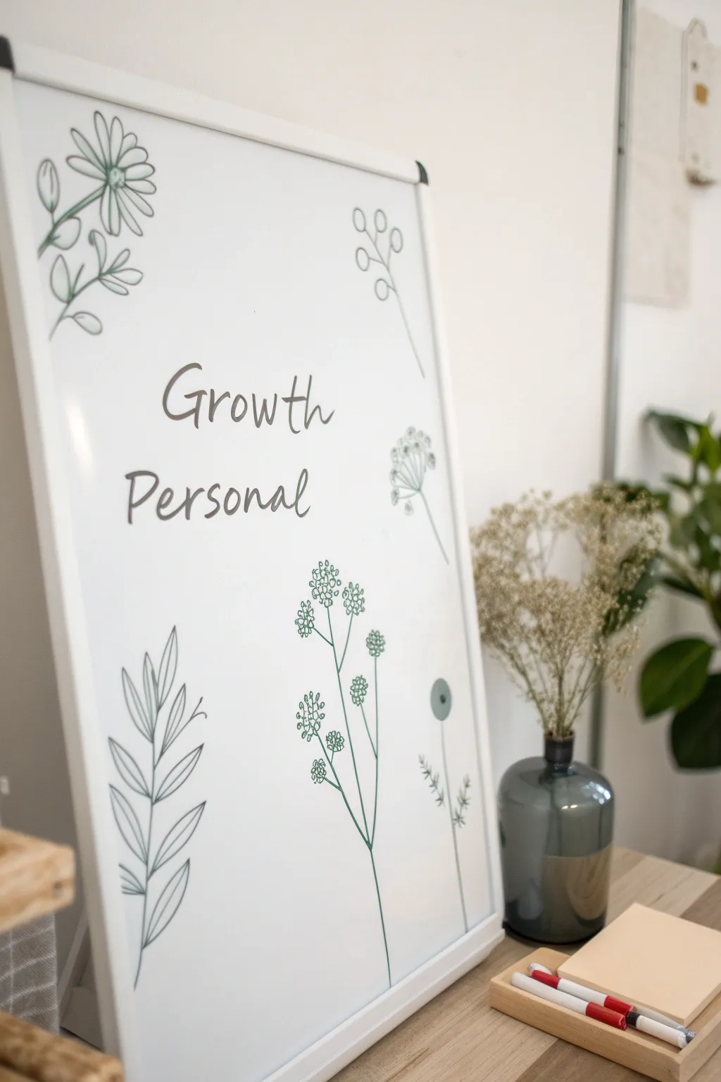 Watch your goals bloom this spring with inspiring whiteboard ideas!