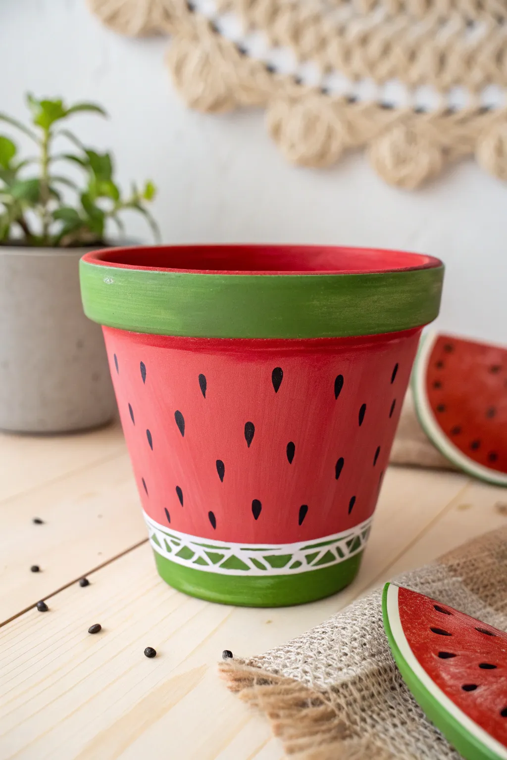 Brighten up your garden with these playful fruity pots, where simplicity meets summer fun!