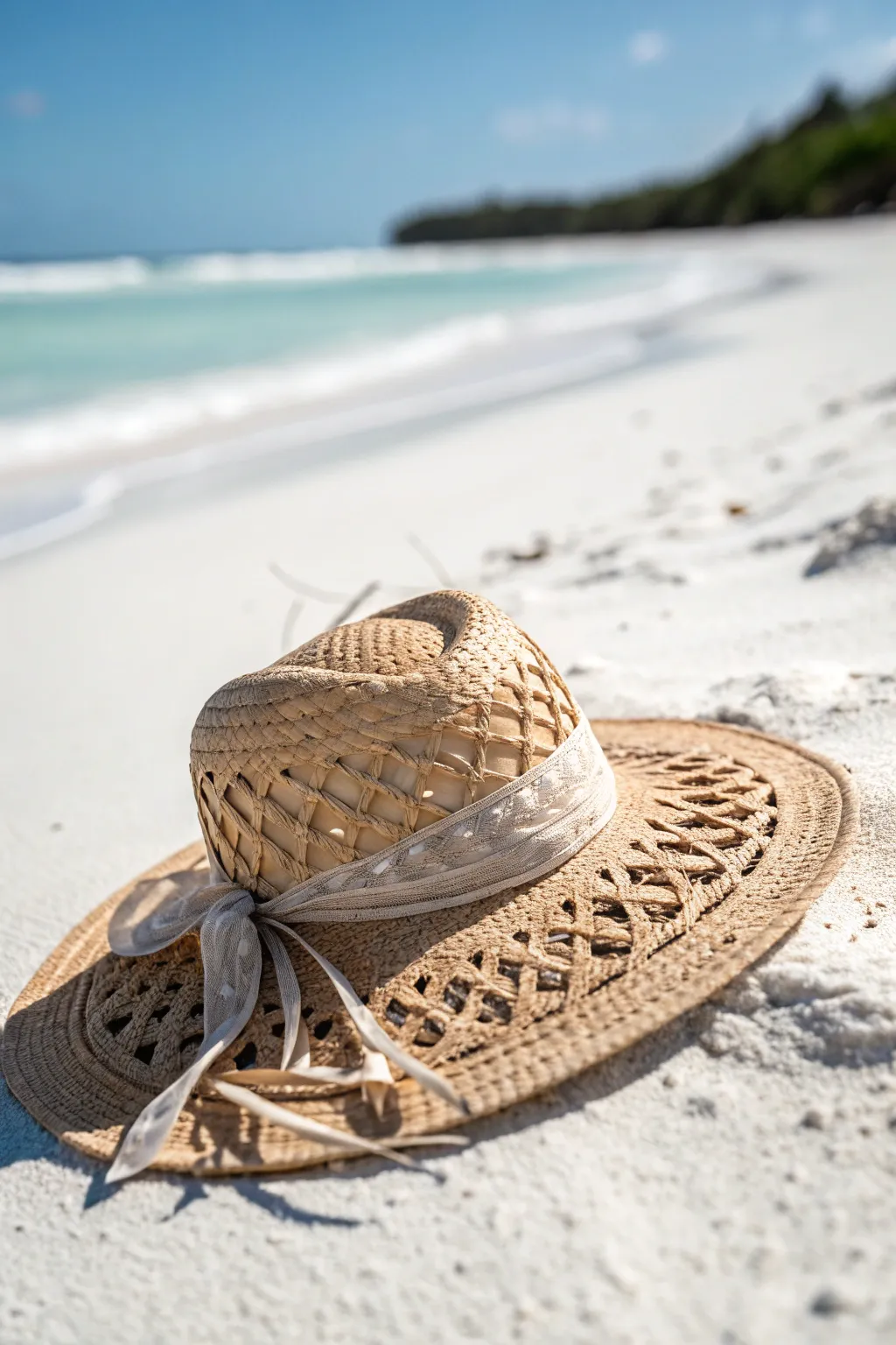 Embrace coastal charm with the timeless elegance of a classic beachcomber look. 🌊👒