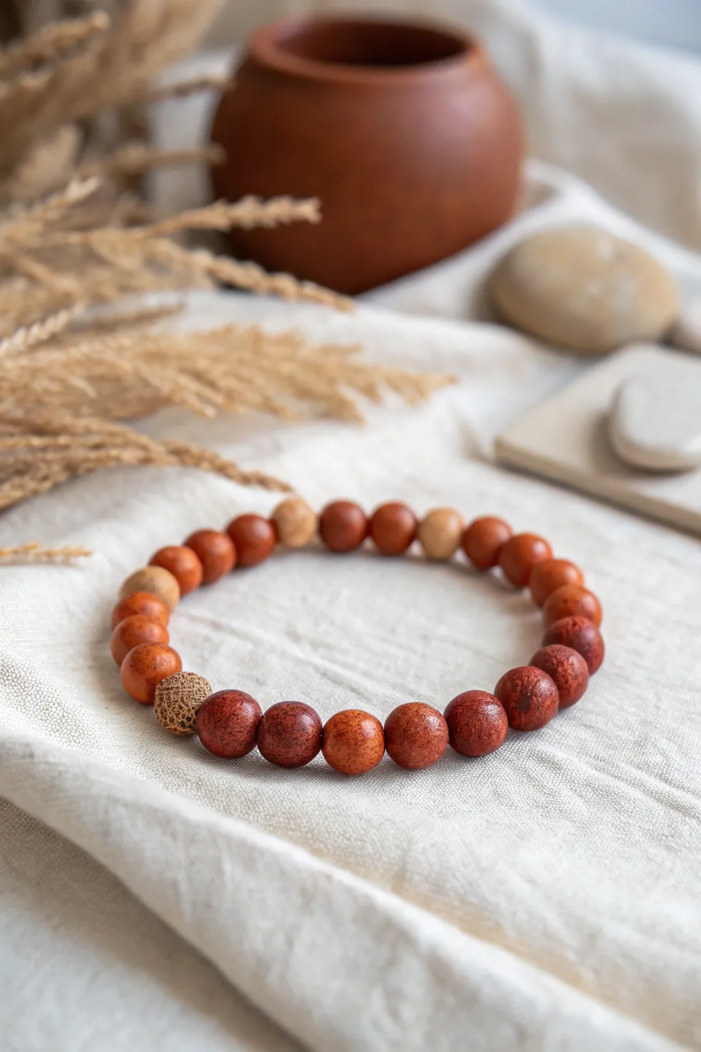 Embrace natural elegance with handcrafted terracotta jewelry.