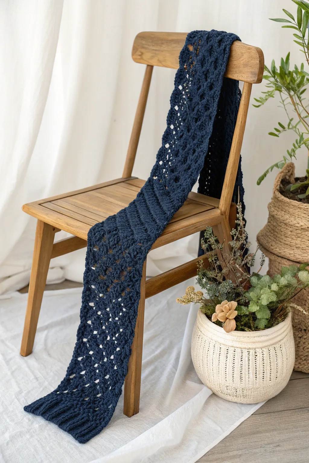Elevate his style with a hand-crocheted tie—where craftsmanship meets charm.