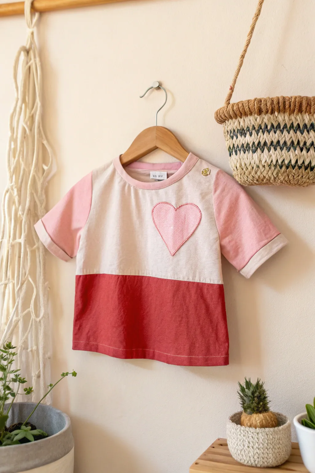 Celebrate Valentine's Day with minimalist charm and playful colors. 🌸❤️