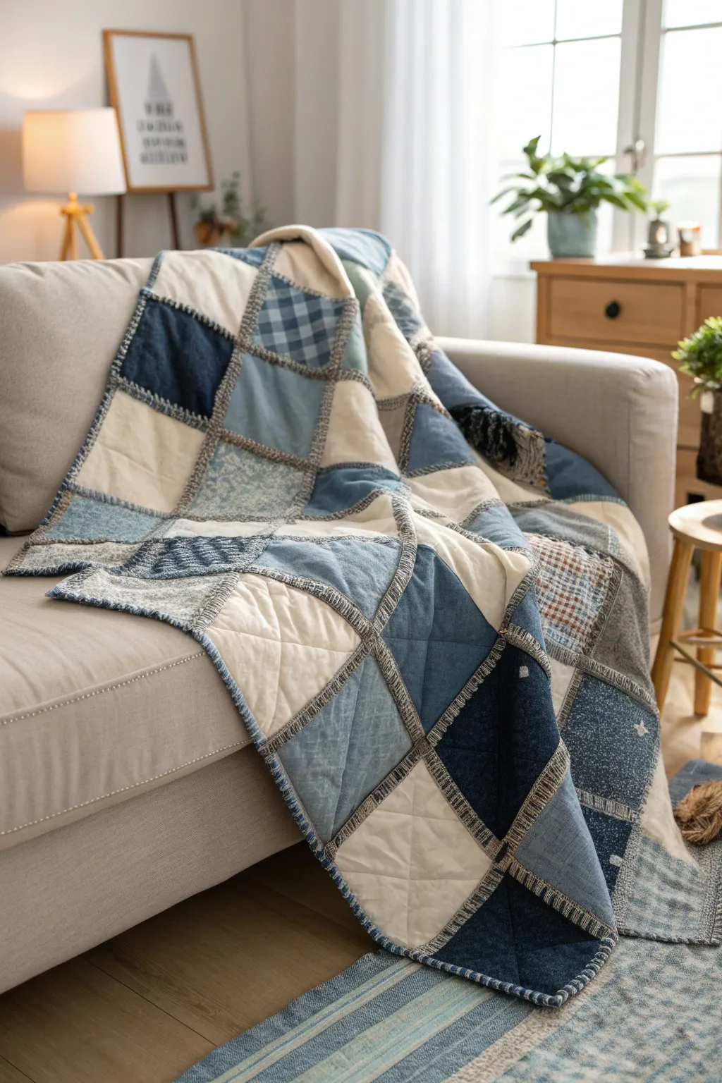Wrap yourself in the warmth of textured layers - where your favorite T-shirts meet the cozy touch of denim and flannel.