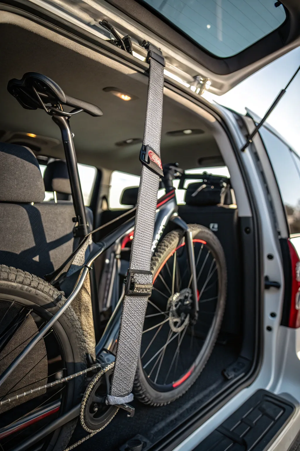 Master the Art of Van Storage: Adjustable Straps for Ultimate Bike Security