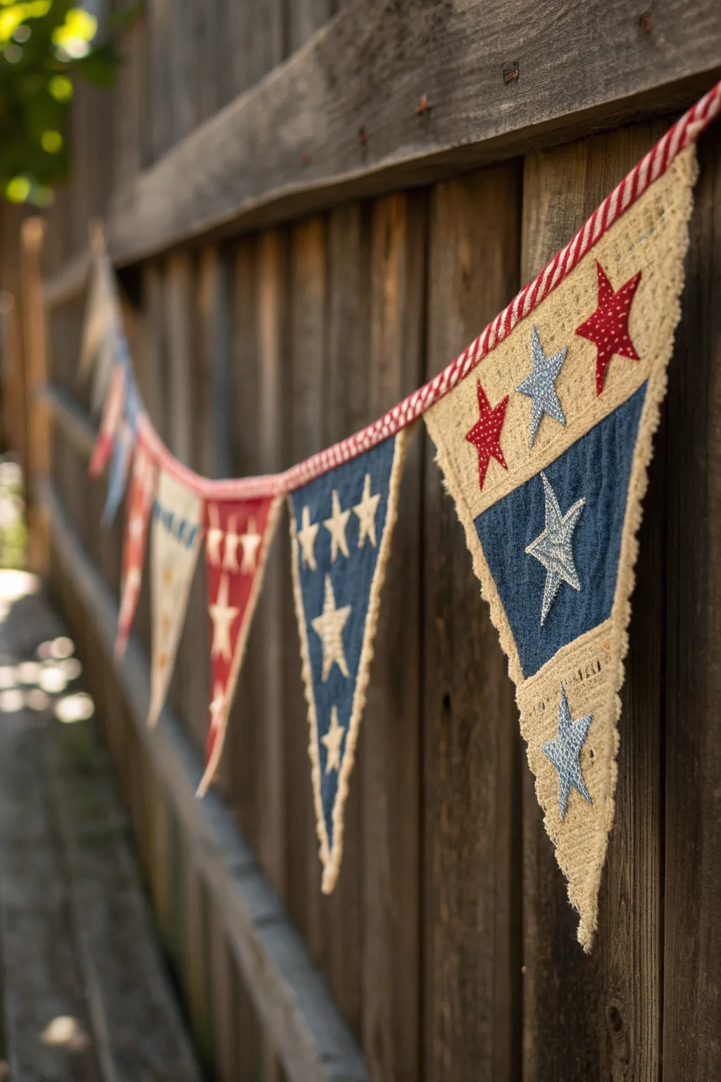 Celebrate Veterans Day with a touch of crafted elegance. Add life to your display with handmade garlands.