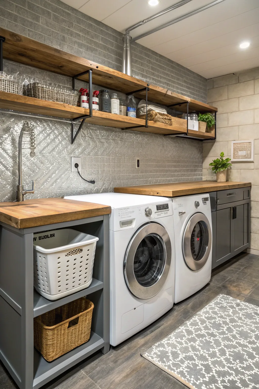 Add character with a mix of materials.