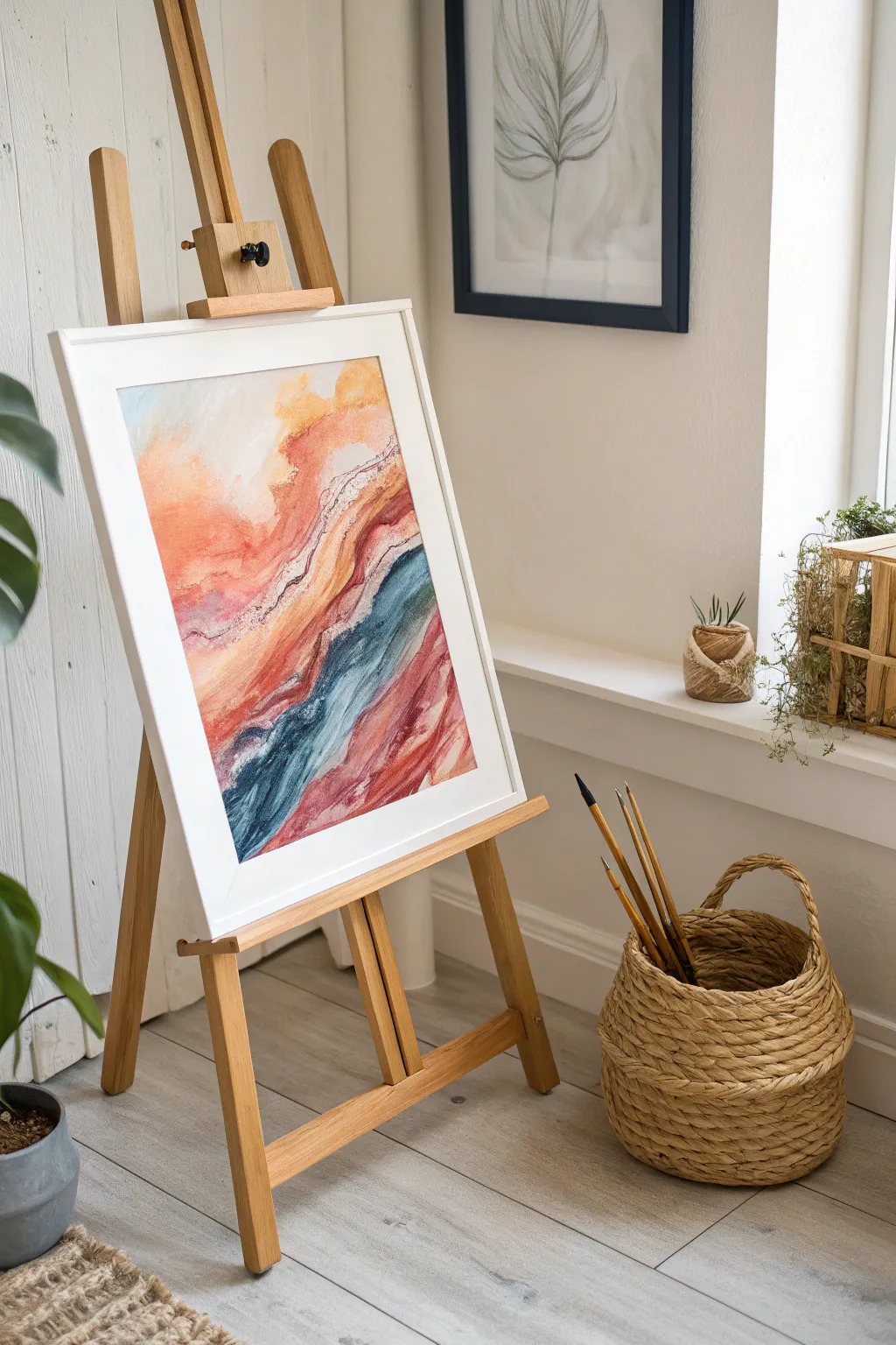 Let your creativity flow with abstract watercolor wonders.