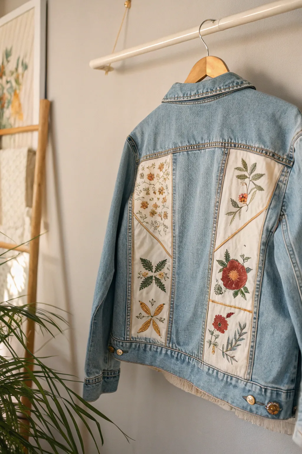 Transform your style with a touch of boho elegance - upcycled denim like never before.