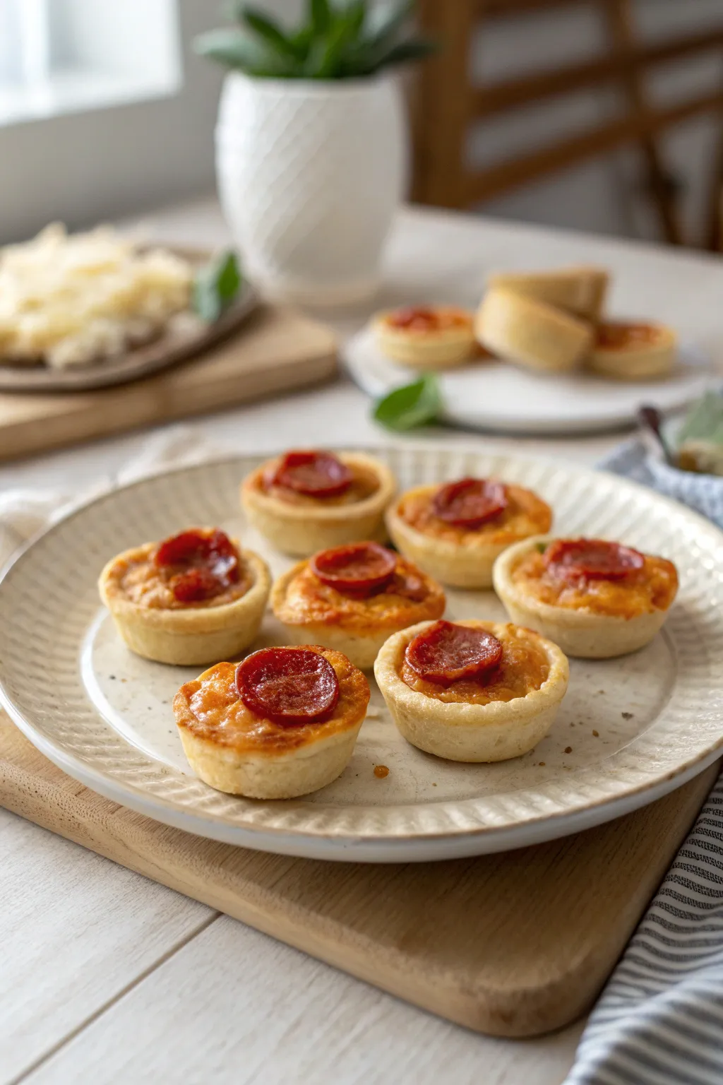 Transform leftover pie crust into delightful pizza bites! Perfect for cozy gatherings. #MinimalistCuisine #ScandiBoho