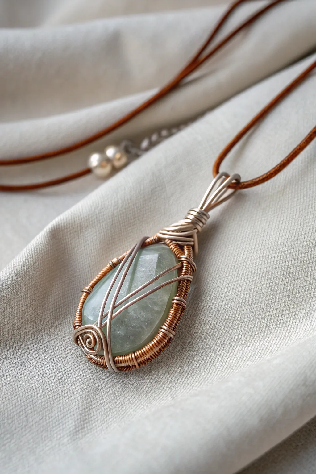 Elevate your style with the art of wire wrapping—where warmth meets modern elegance.