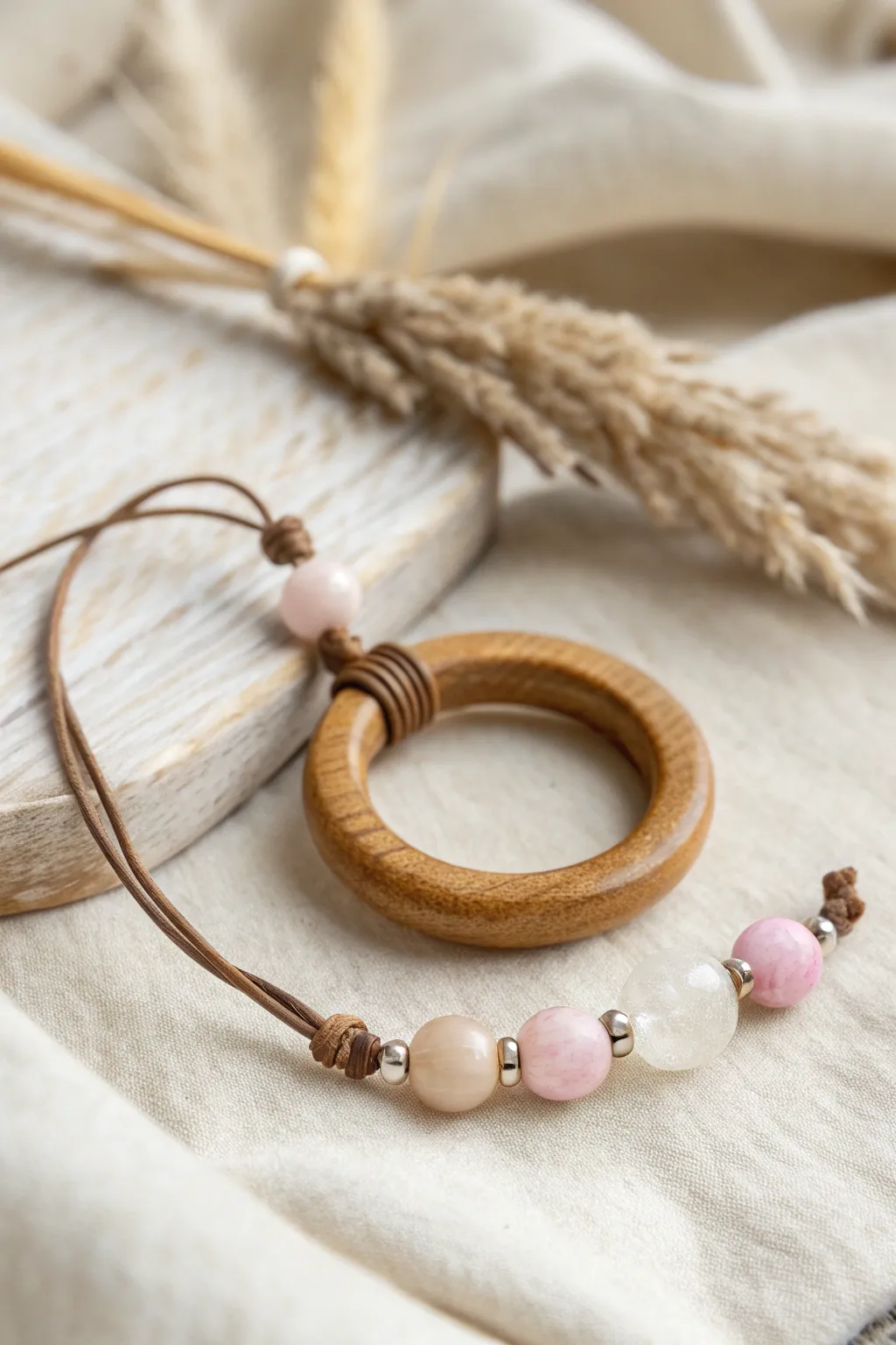 Elevate your style with the natural charm of crafted wooden jewelry.