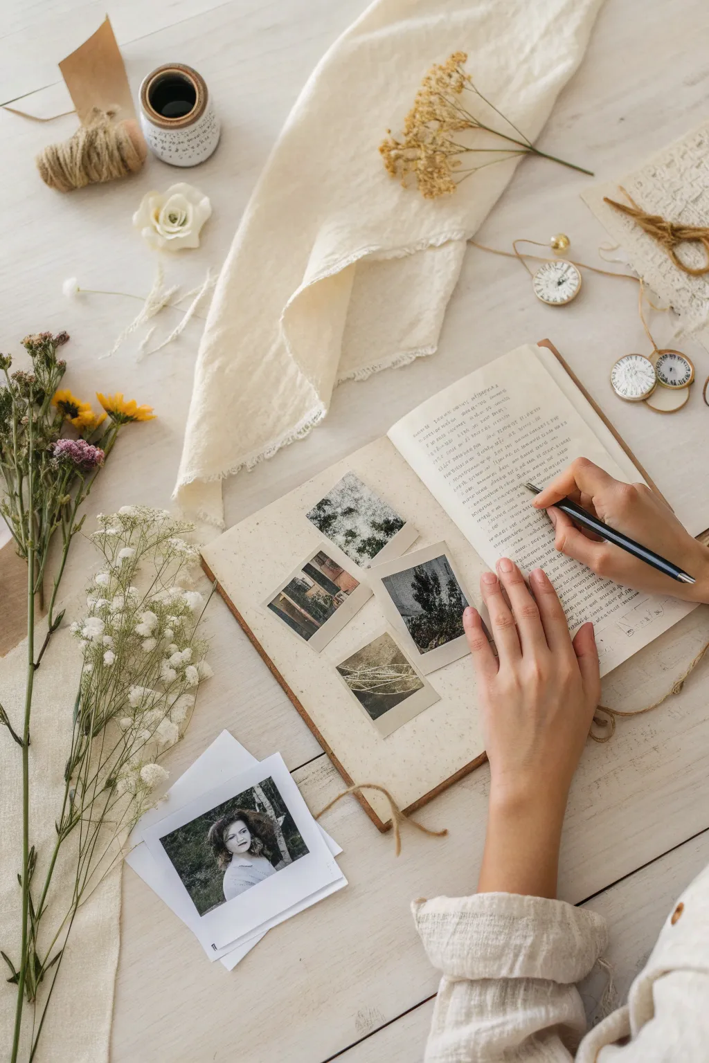 Unleash your creativity with the art of collage, where simplicity meets natural beauty.