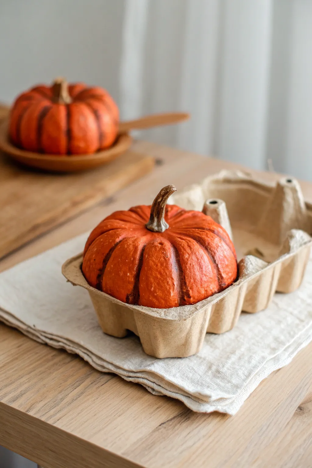 Embrace the charm of fall with this delightful DIY mini pumpkin craft!