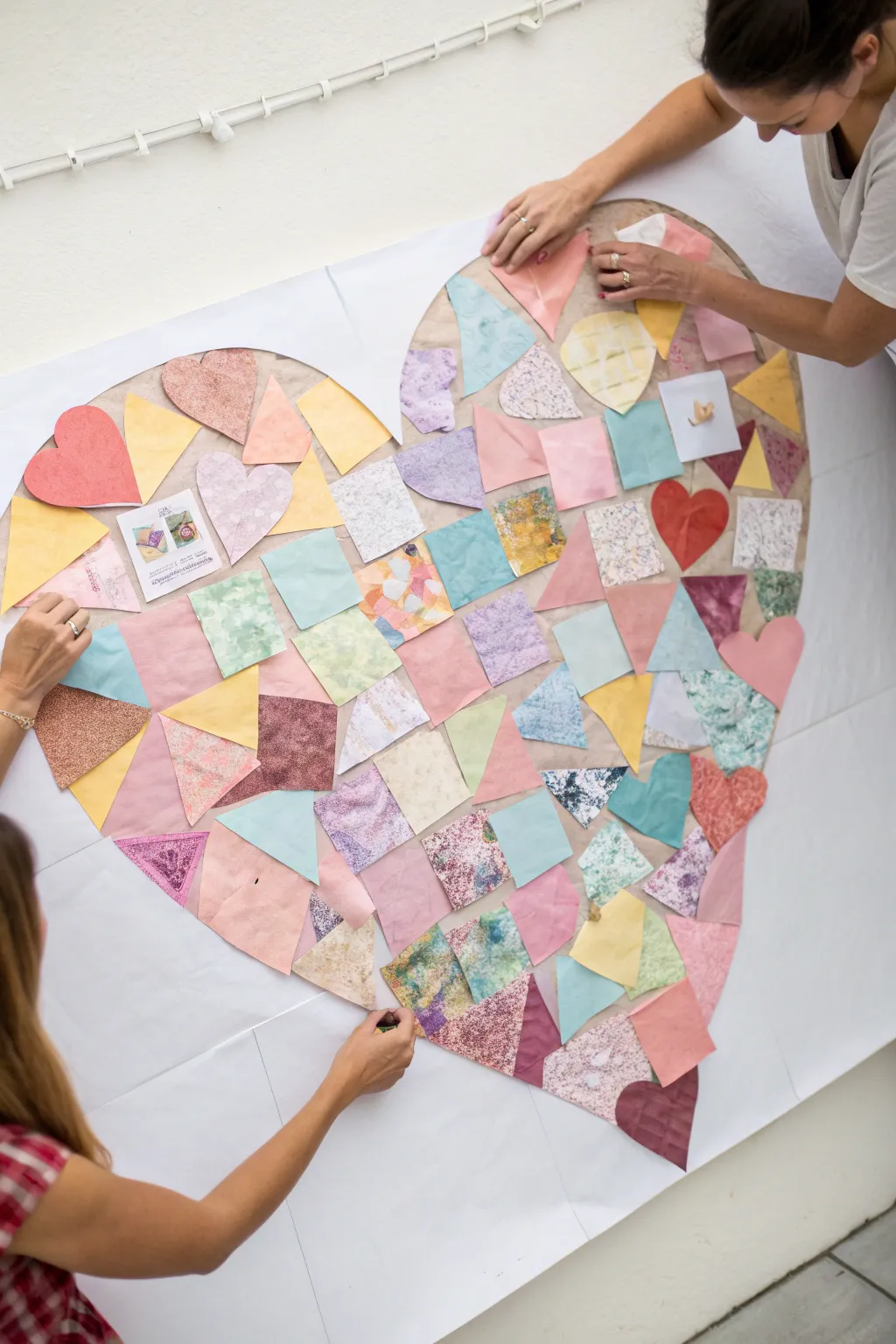 A heart full of community: where little hands create big art.