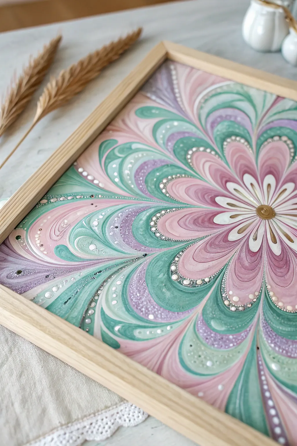 Immerse yourself in the beauty of abstract flora, where nature meets art in a mesmerizing dance of colors and textures.