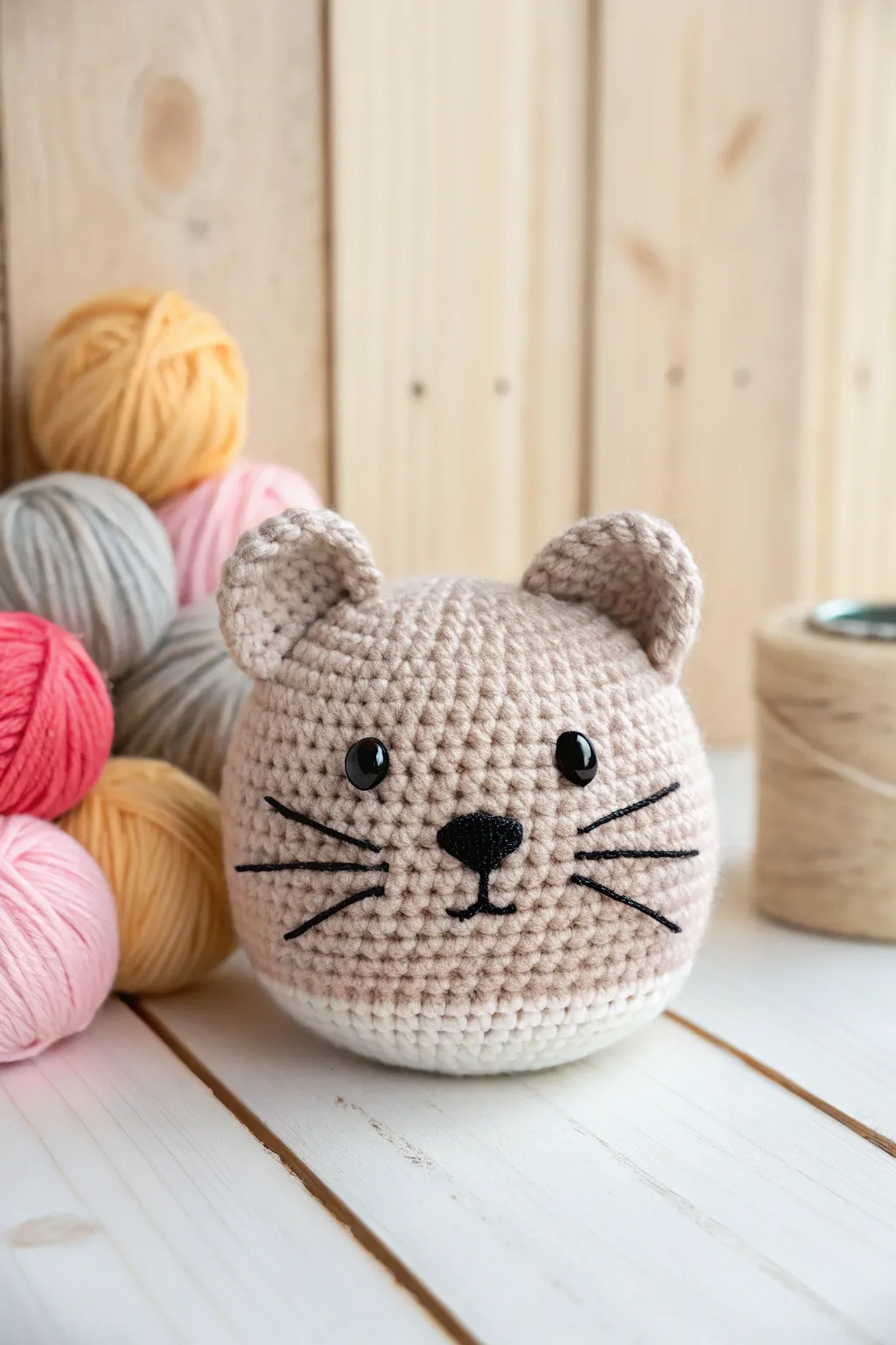 Discover the charm of unique animal features in amigurumi art, where simplicity meets creativity.