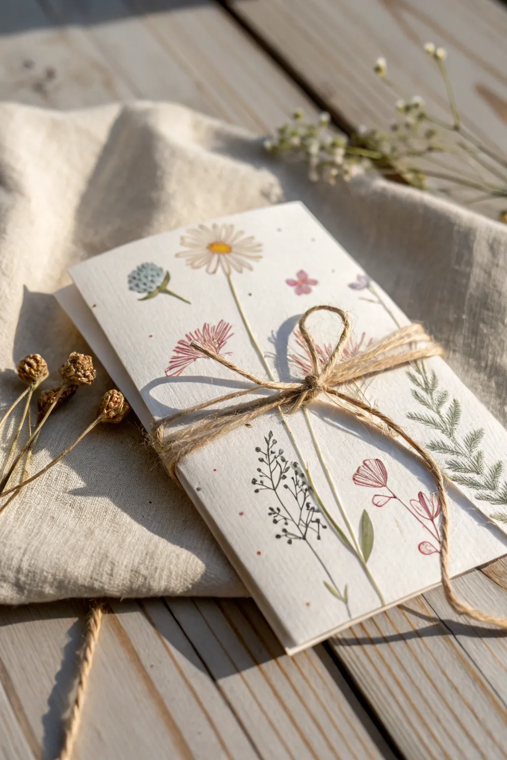 Celebrate new beginnings with charming wildflower seed packets - a heartfelt DIY baby shower favor.