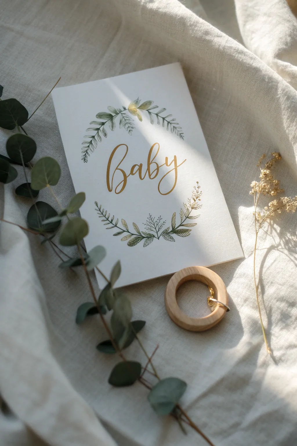 Capture the magic of your baby's first Christmas with a personalized touch.