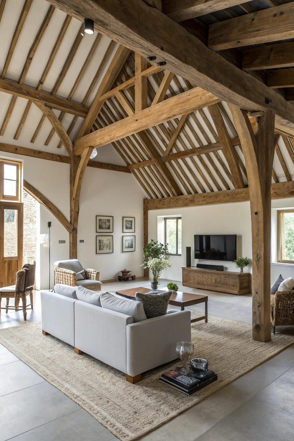 A striking balance between tradition and modernity.
