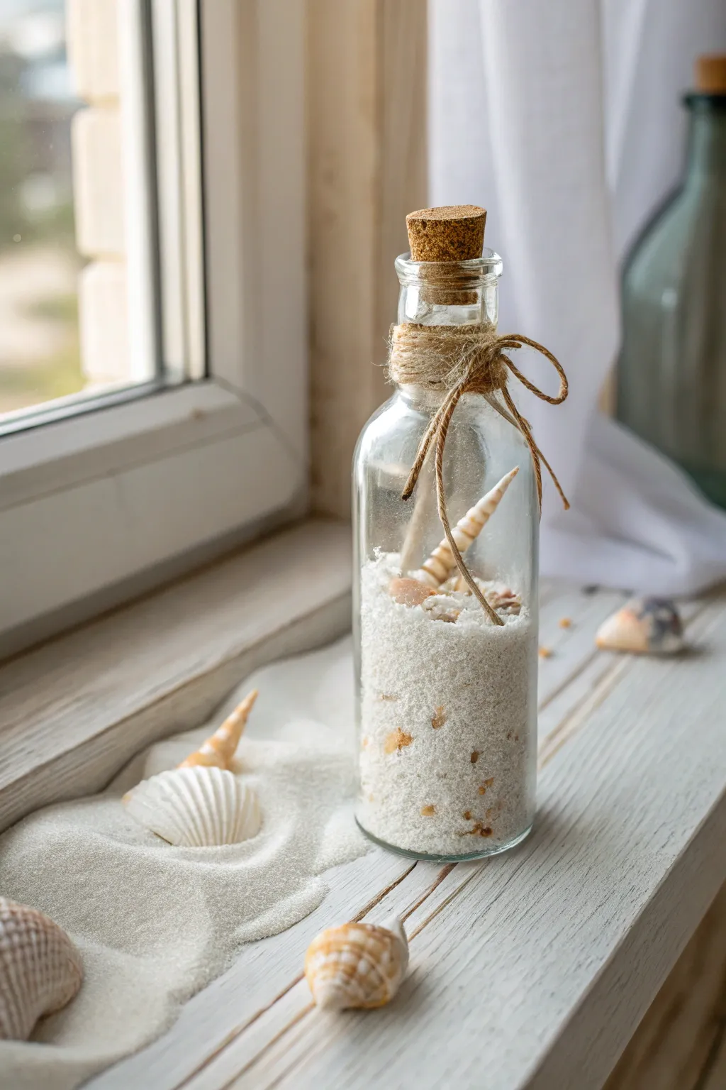 Capture summer's essence with a charming message in a bottle.