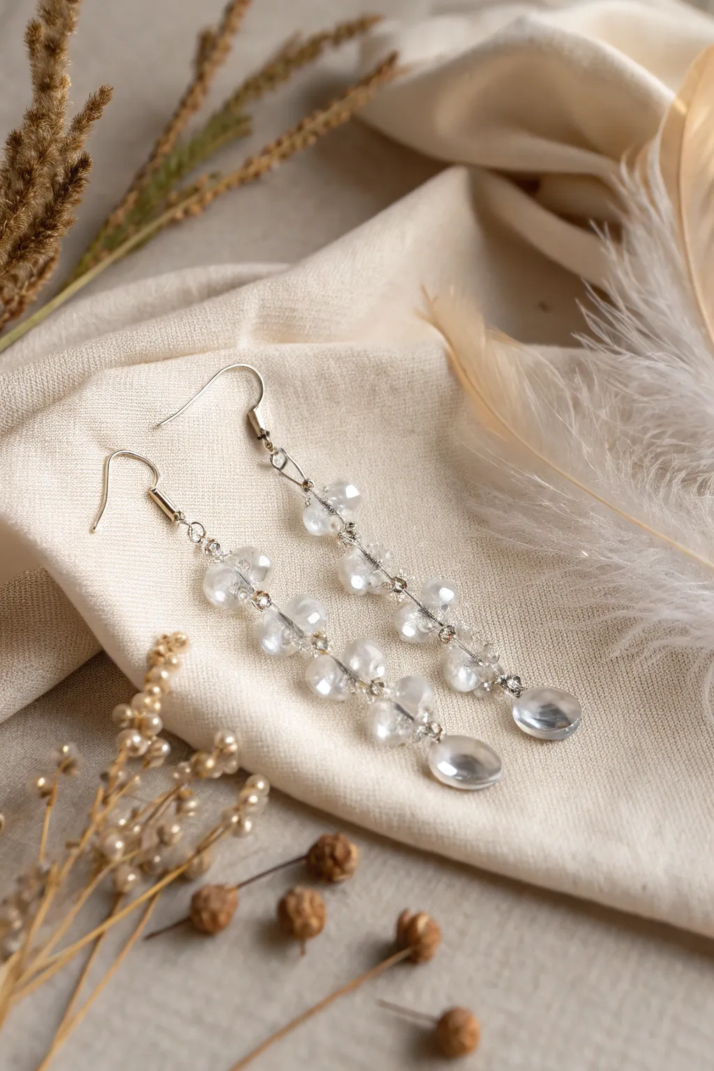 Add a touch of crystal glam to your style with these elegantly crafted earrings.