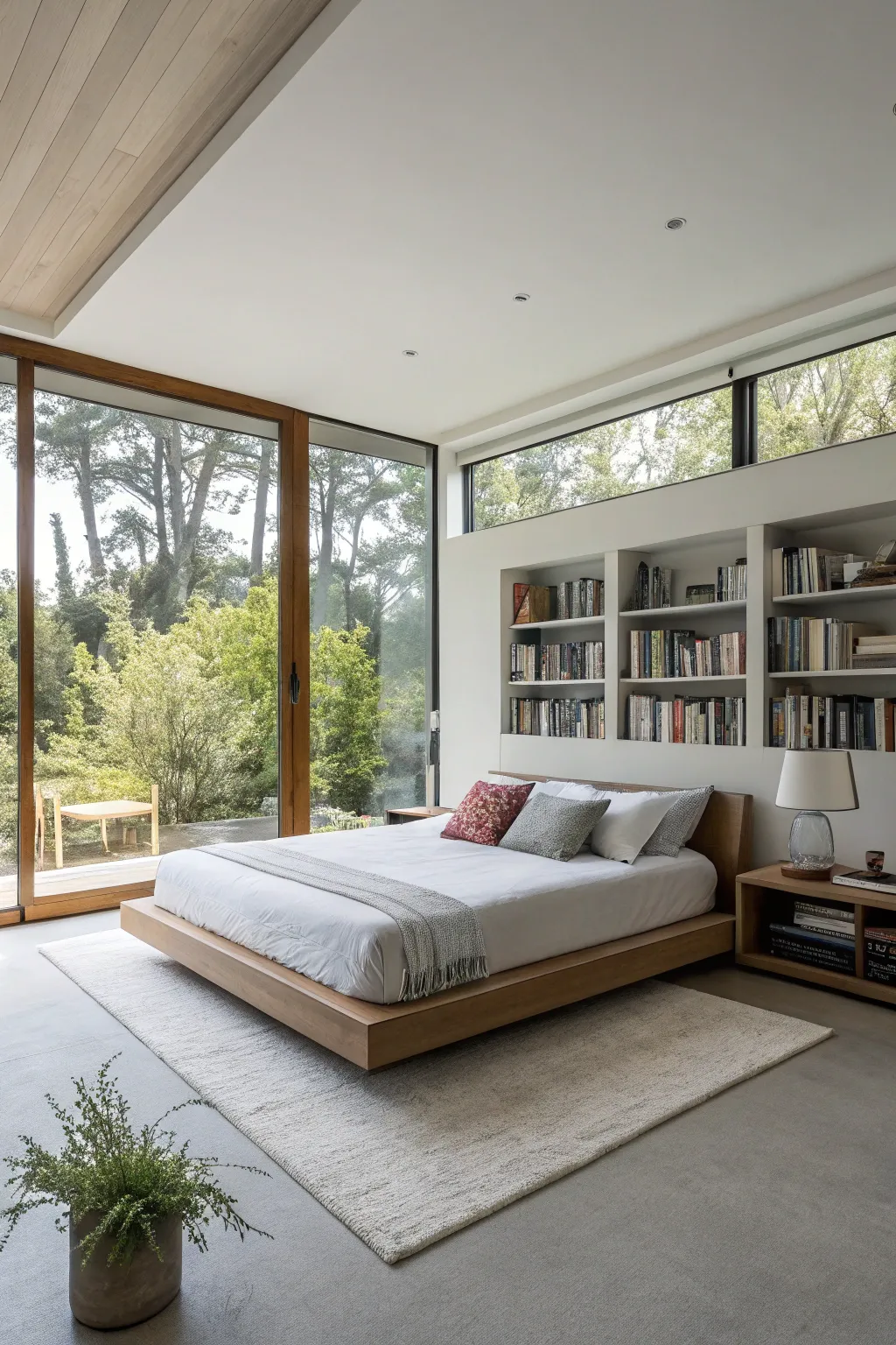 Platform beds offer a sleek and modern sleeping solution.