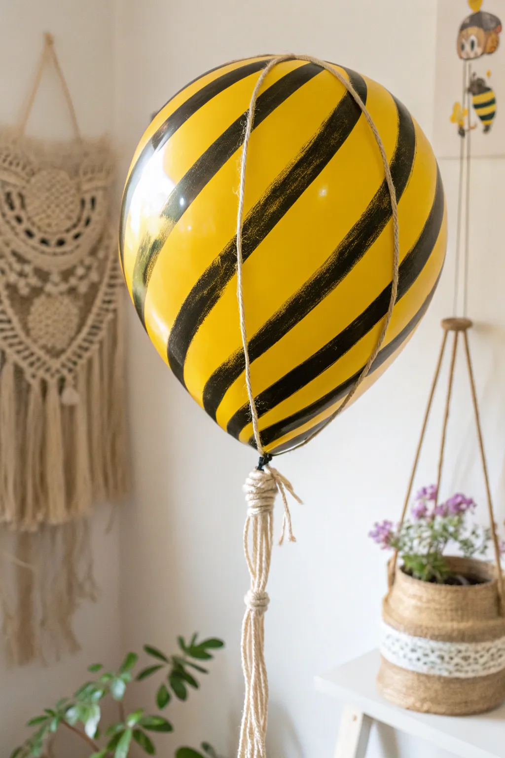 Bring a touch of whimsy to your space with DIY Bumblebee Balloons—perfect for playful, buzzing vibes!
