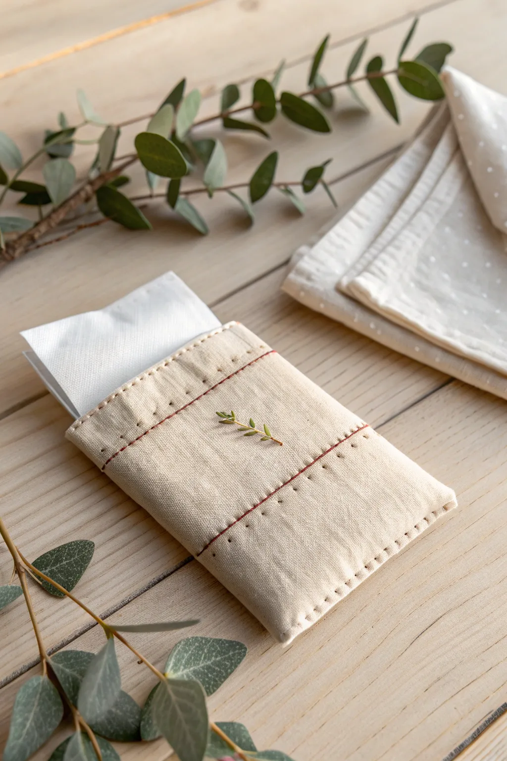 Elevate your sewing skills with this charming pocket tissue holder — a perfect blend of simplicity and elegance for any bag.