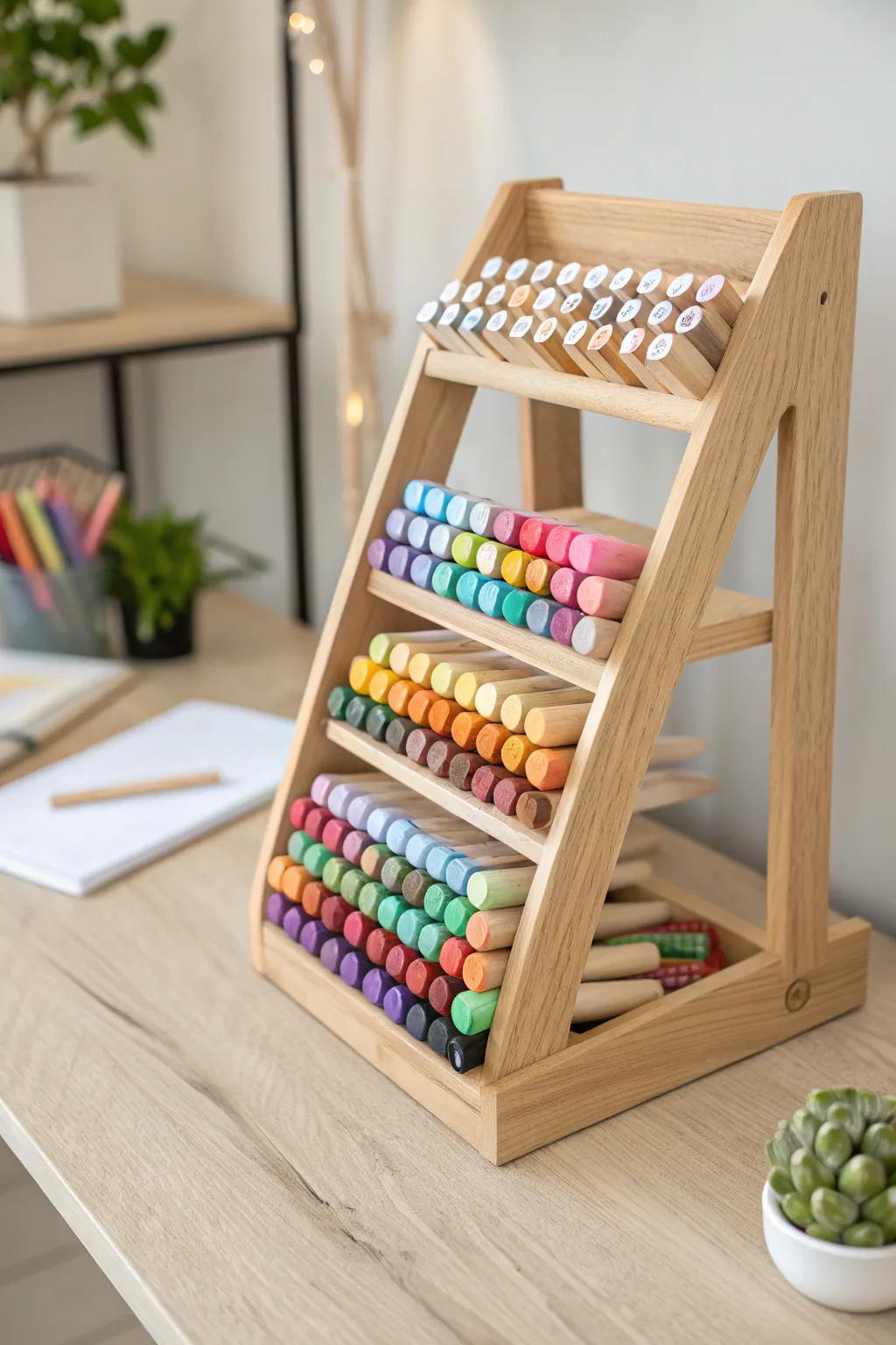 Elevate your marker organization with a touch of Scandinavian elegance.