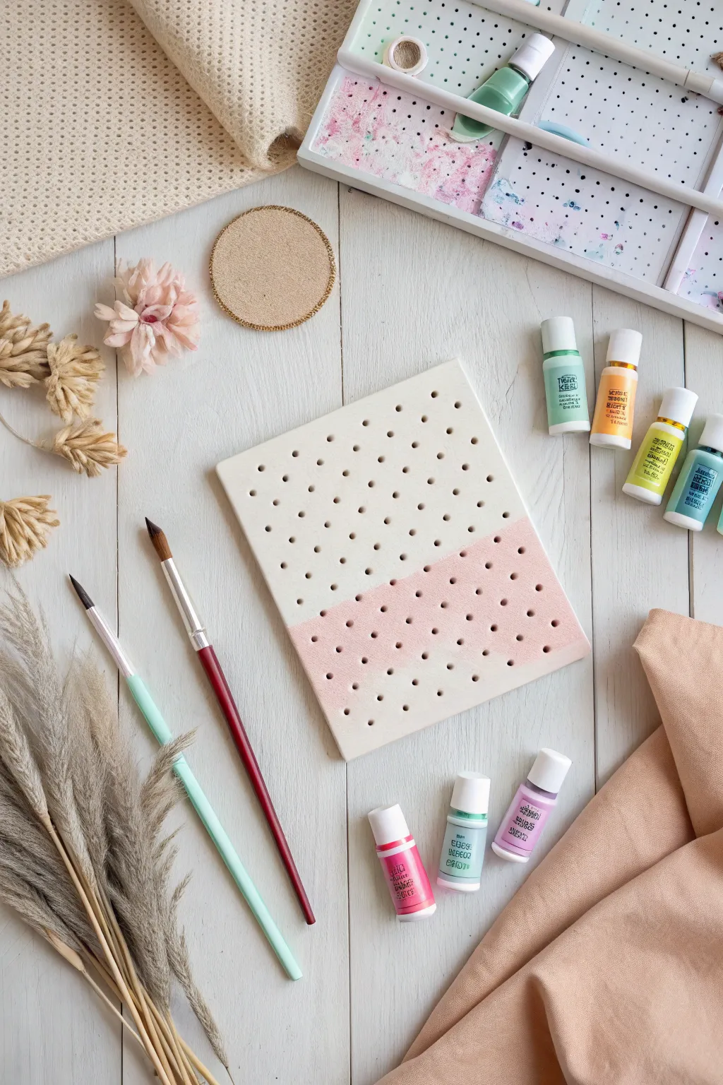 Unleash creativity with this charming birthday punch board filled with mini art supplies, perfect for inspiring young artists!