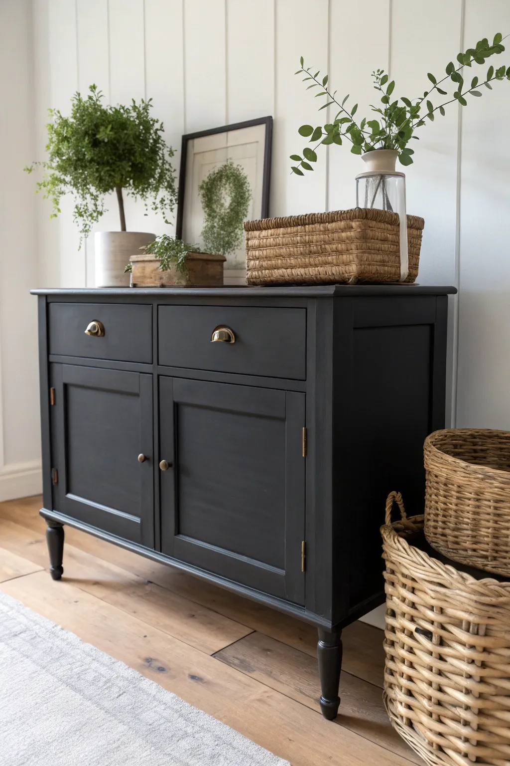 From Yard Sale to Chic Statement: A Sideboard's Stunning Transformation