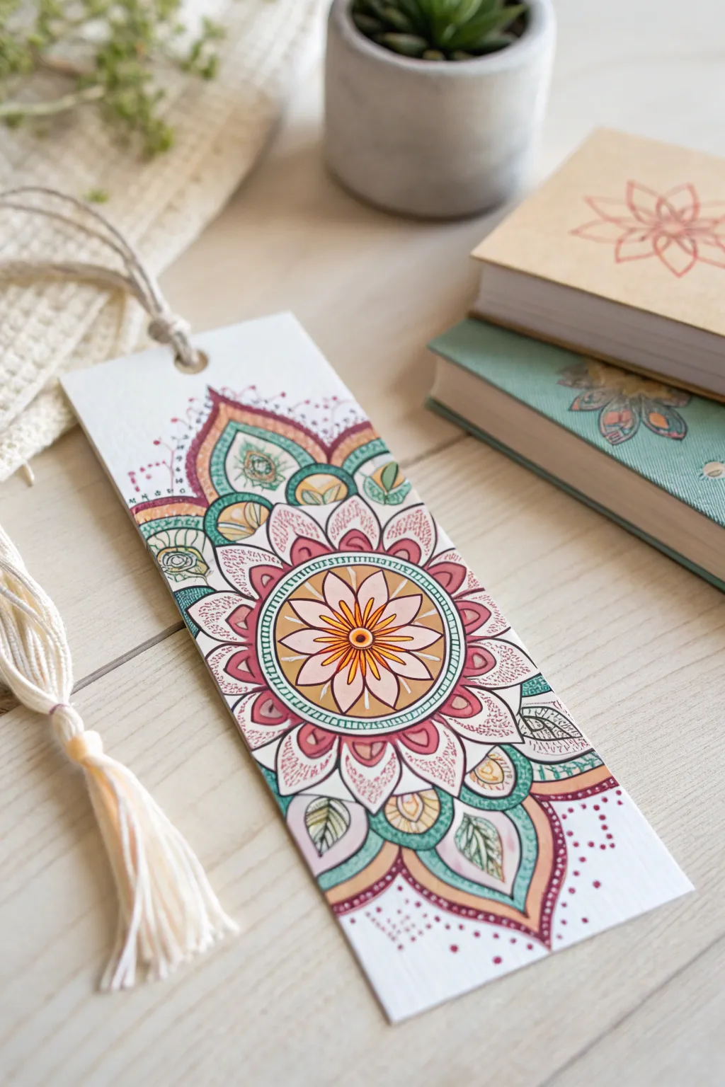 Immerse in Mandala Magic: A touch of artistry for your reading moments.