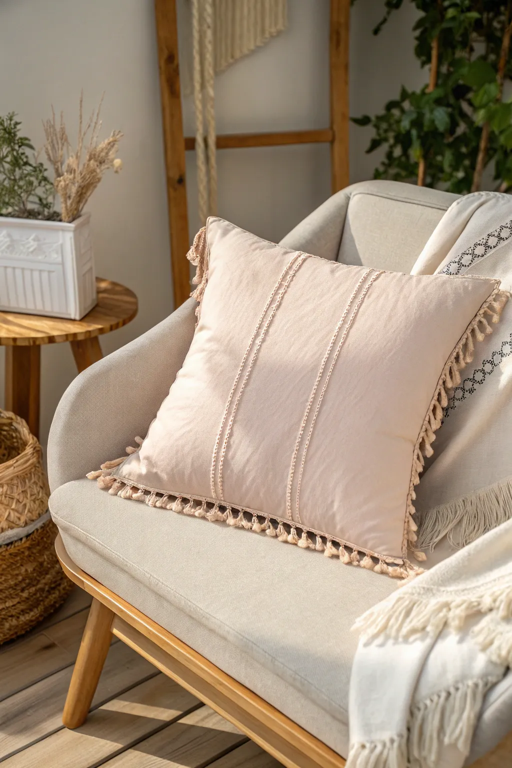 Transform cozy burp cloths into charming pillow covers for a touch of warmth and elegance in your nursery.