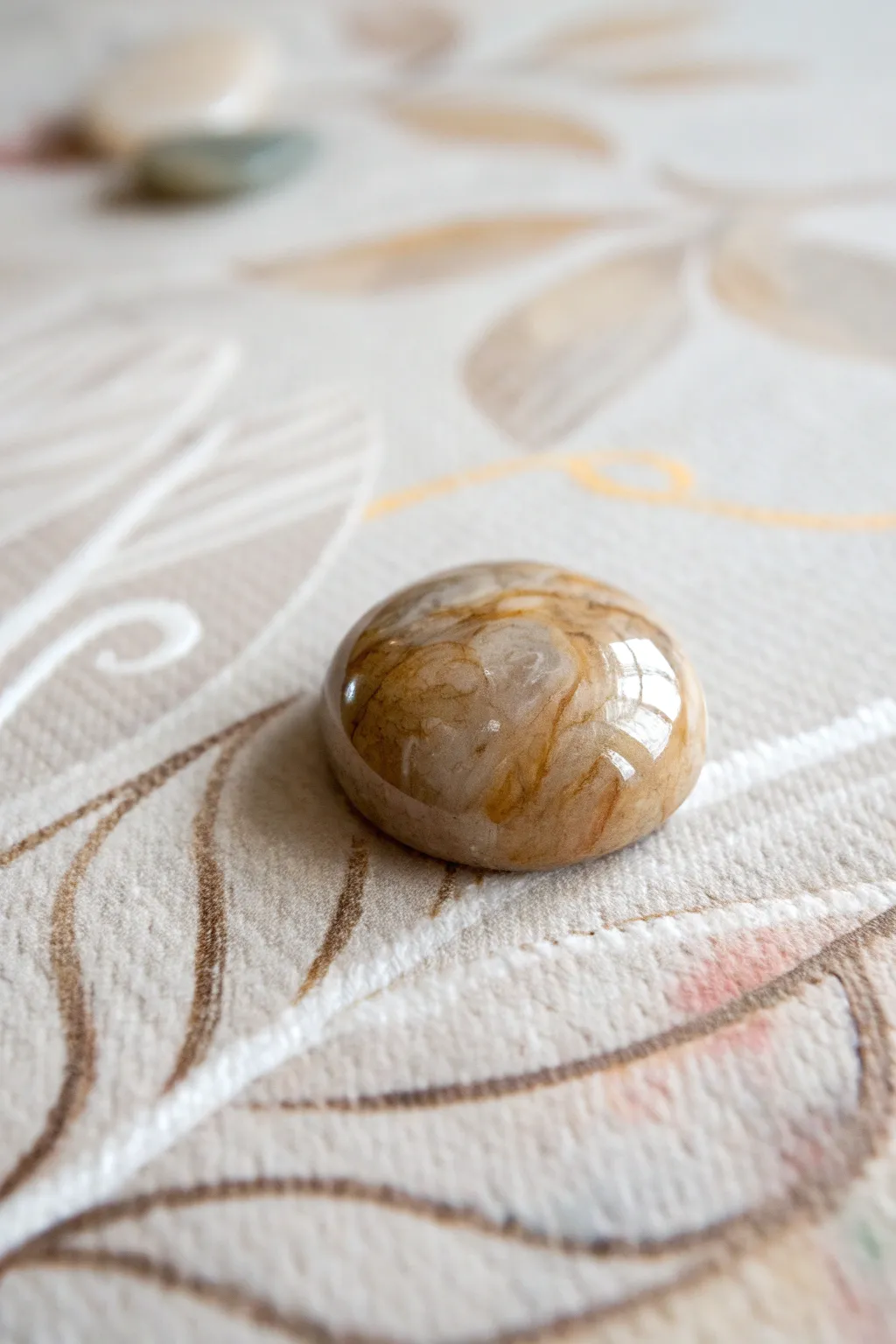 Elevate your collage art with the timeless beauty of cabochons. #Craftsmanship #MinimalistArt