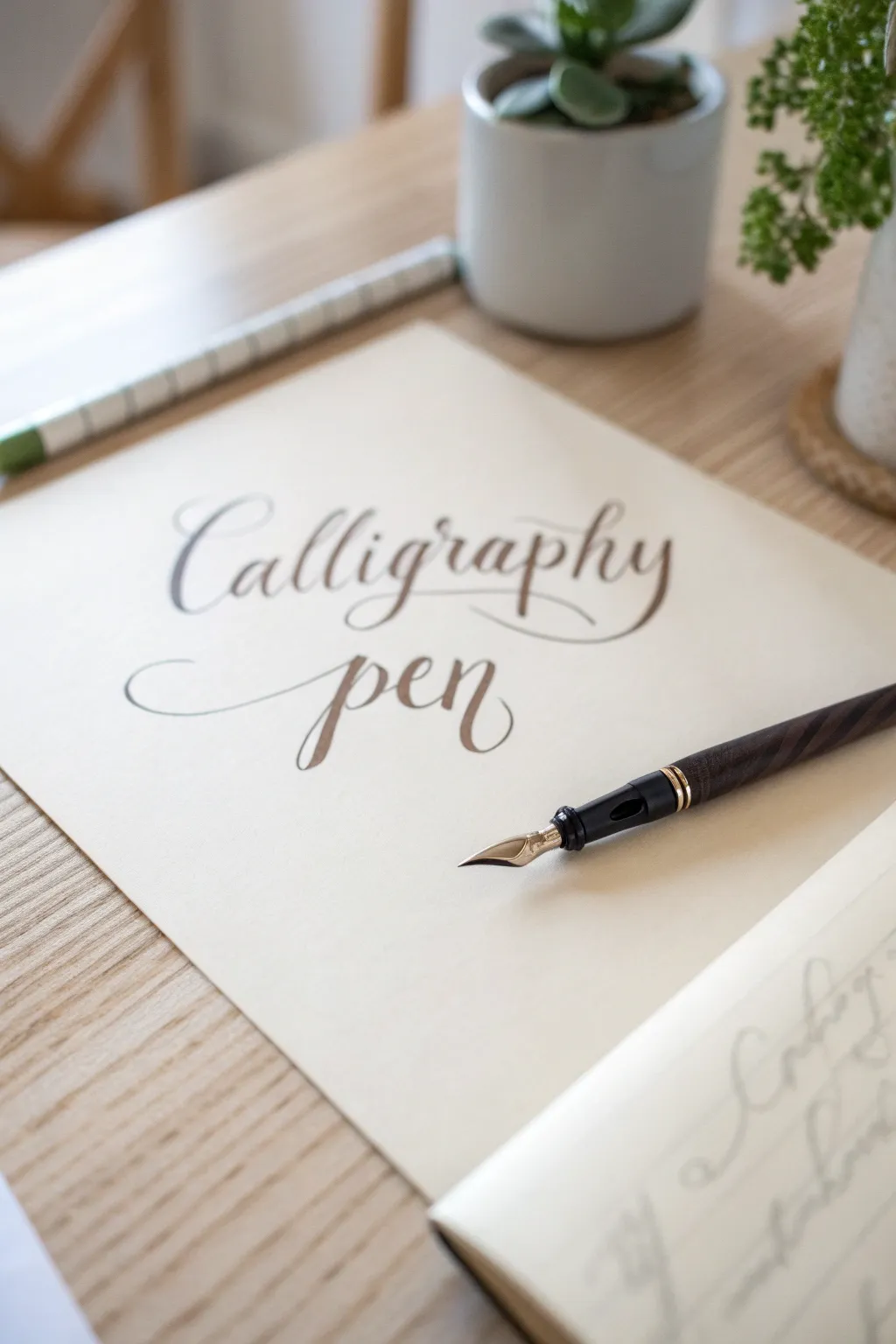Master the art of calligraphy one graceful curve at a time.