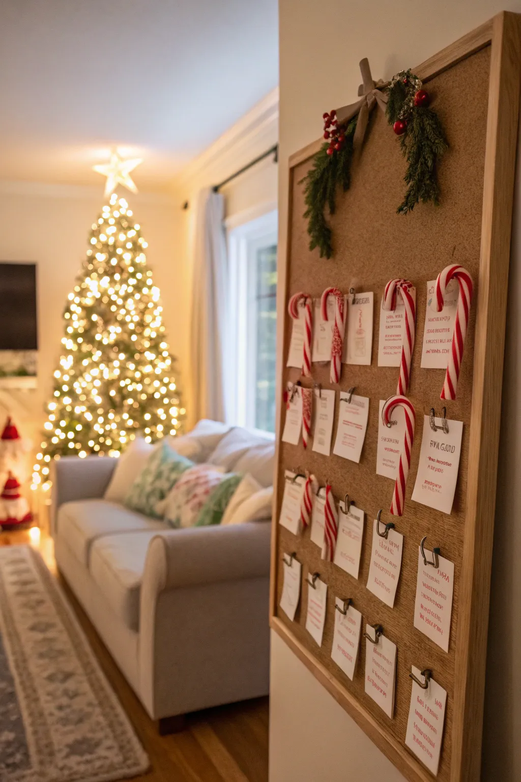 Make it personal with candy cane names.