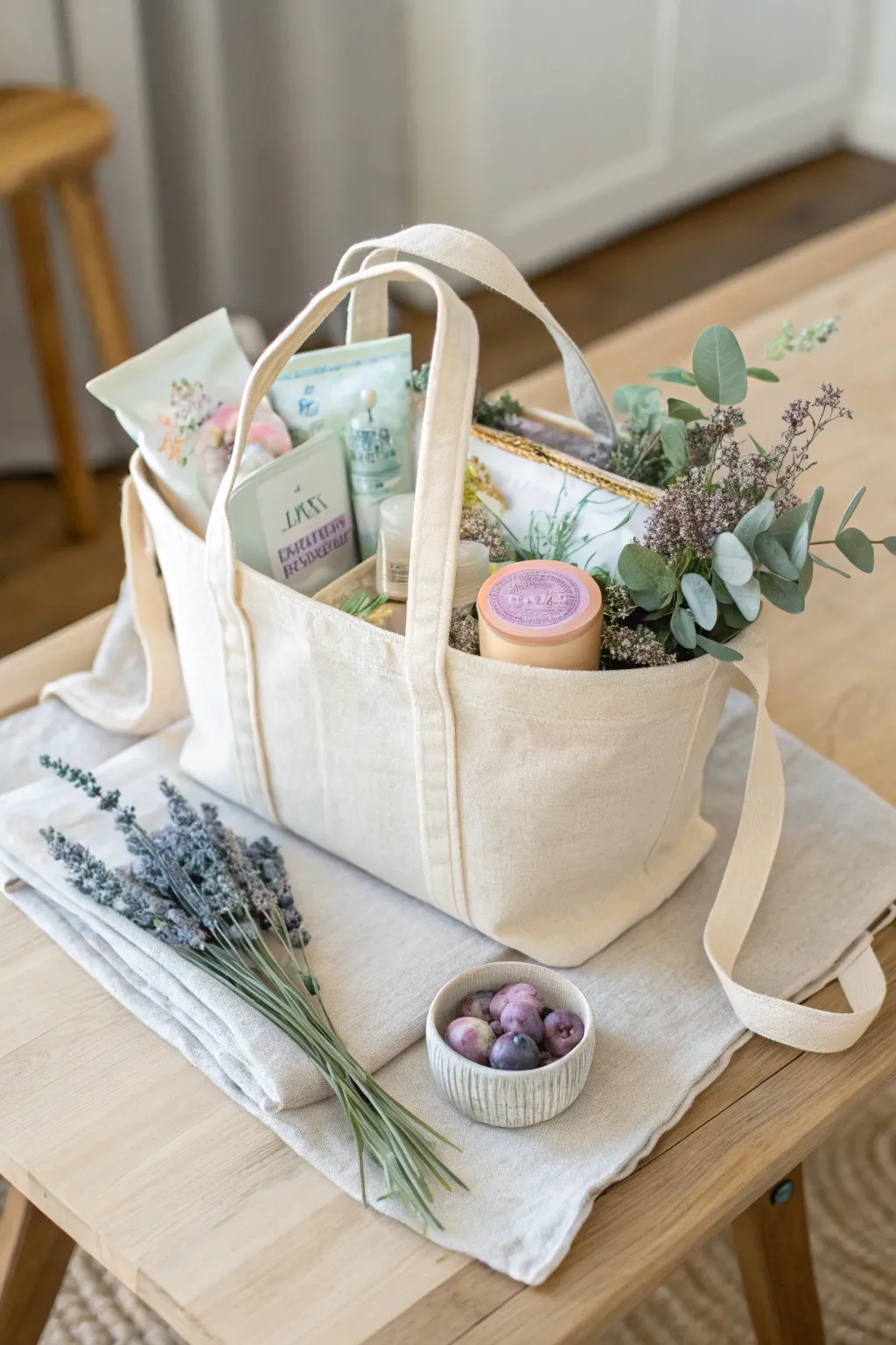 Sweets for the soul and the planet: An eco-friendly candy gift basket that’s both mindful and delightful.