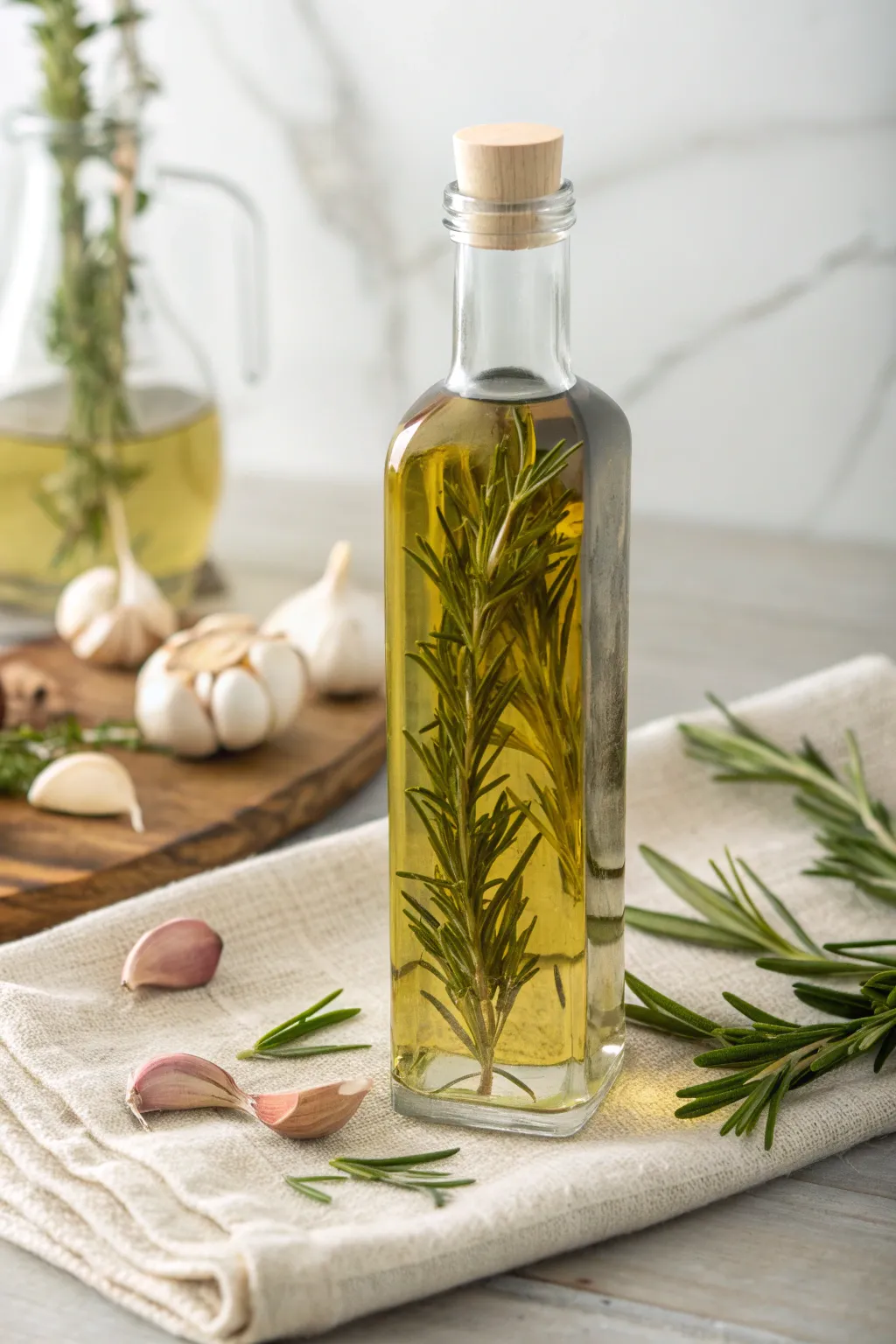 Elevate your gifting with the natural elegance of herb-infused oils, a delight for any home cook.