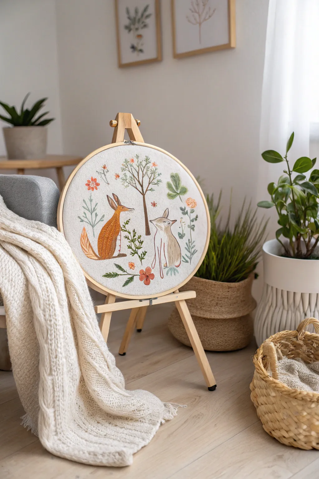 Bring a touch of Animal Magic to your space with charming embroidered creatures that delight and inspire.