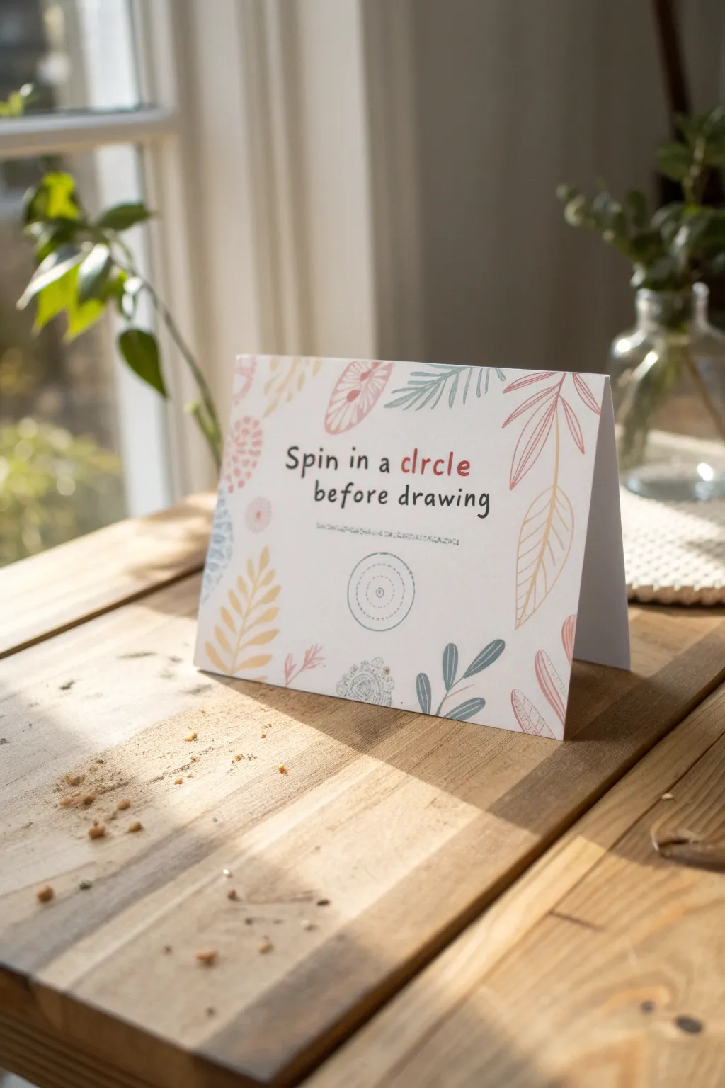 Embrace the joy of interactive DIY challenge cards with a minimalist touch. Perfect for adding laughter and creativity to any gathering.