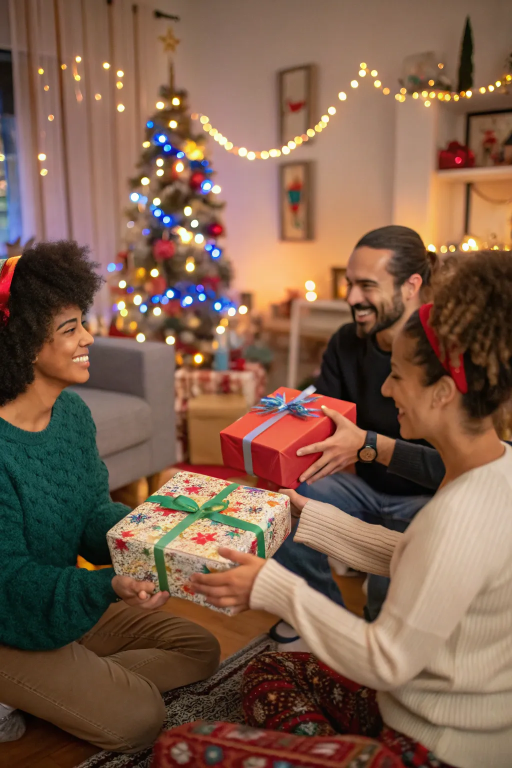 Get creative with a themed gift exchange.